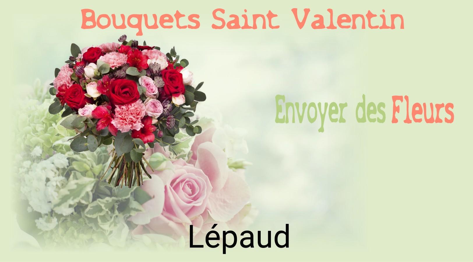 Roses de Saint-Valentin livrées à Lépaud